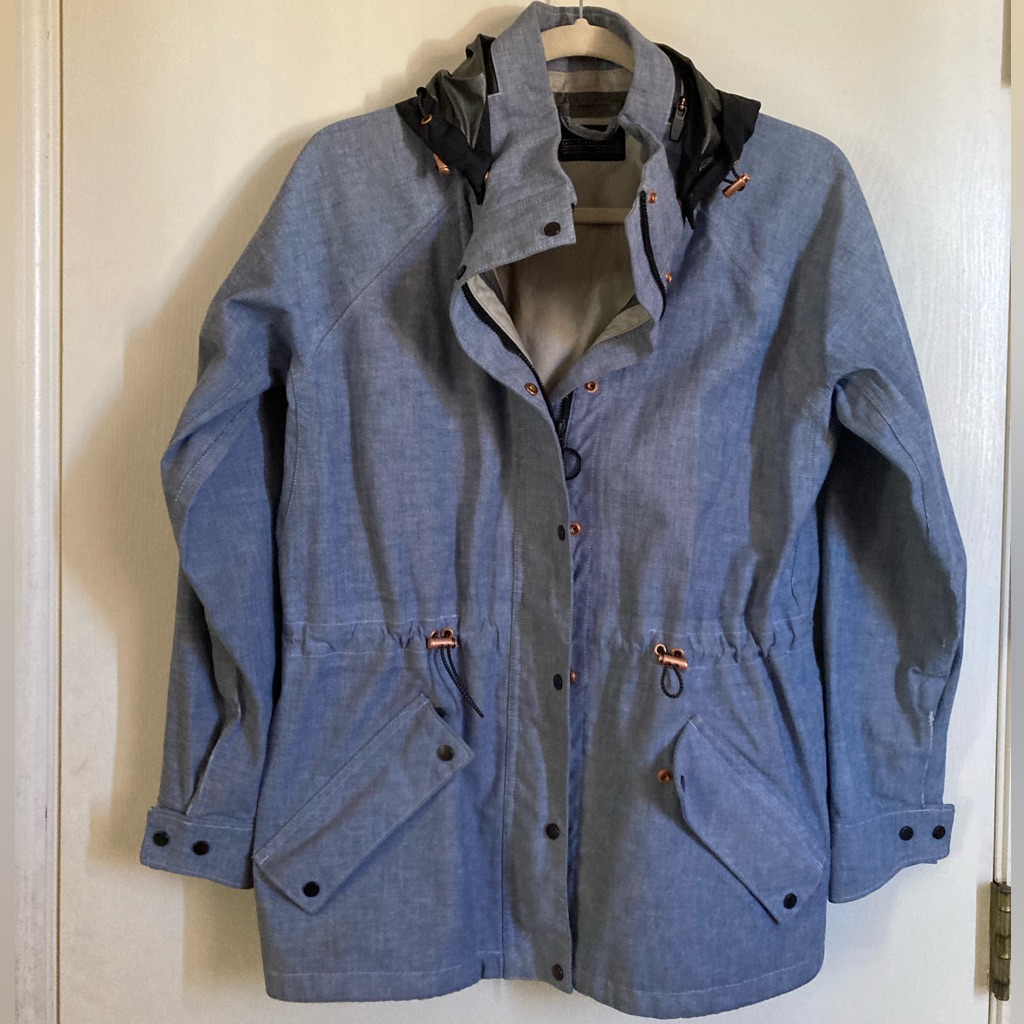 Levi’s Strauss And Co. Heavy Chambray Women’s Hooded Jacket #Ir